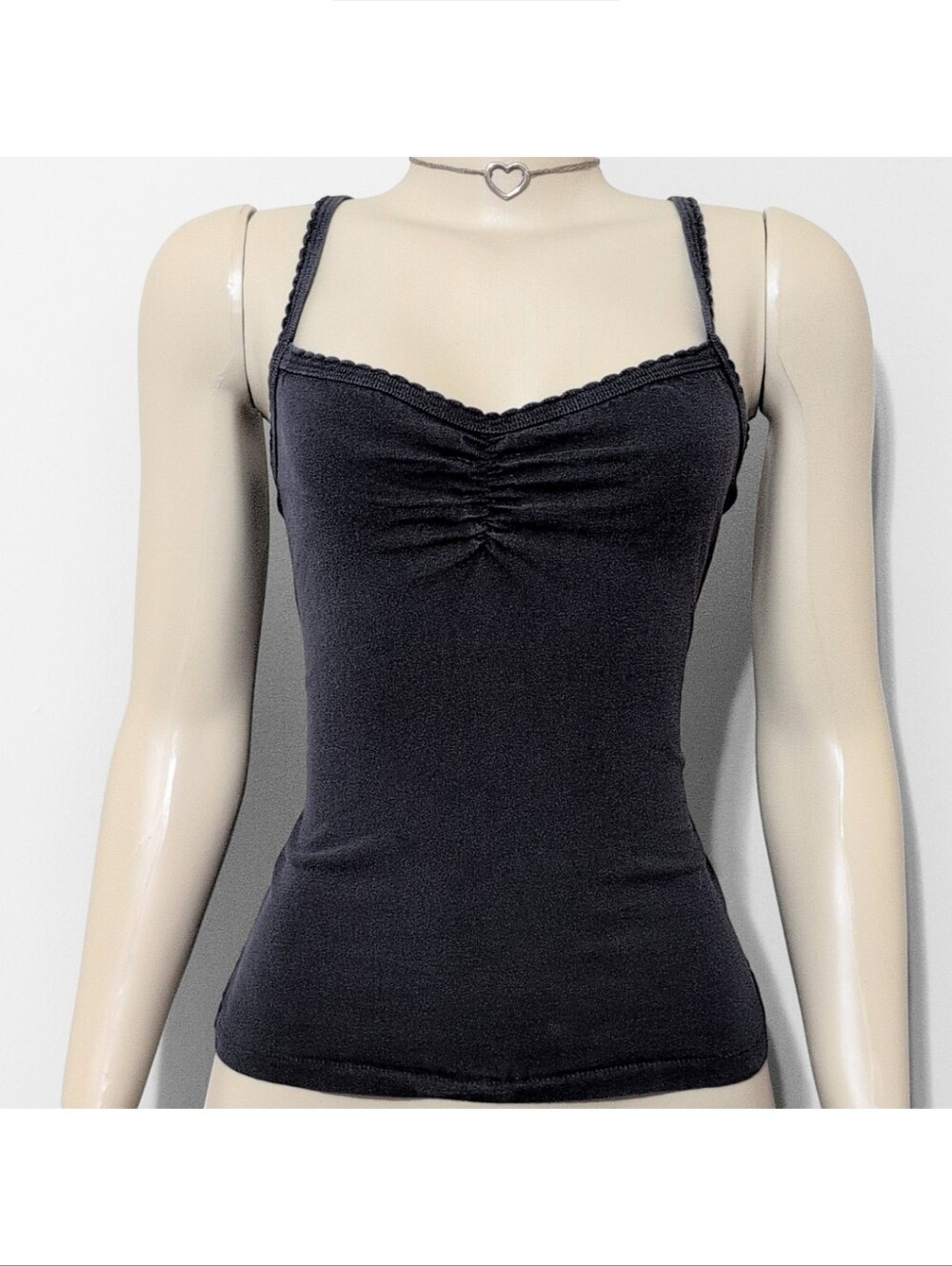 Amo Ruched Tank Top - Picture 2 of 7
